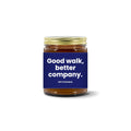 Turquoise Pursuits — Good Walk, Better Company · Navy · Soy Candle (9 oz)