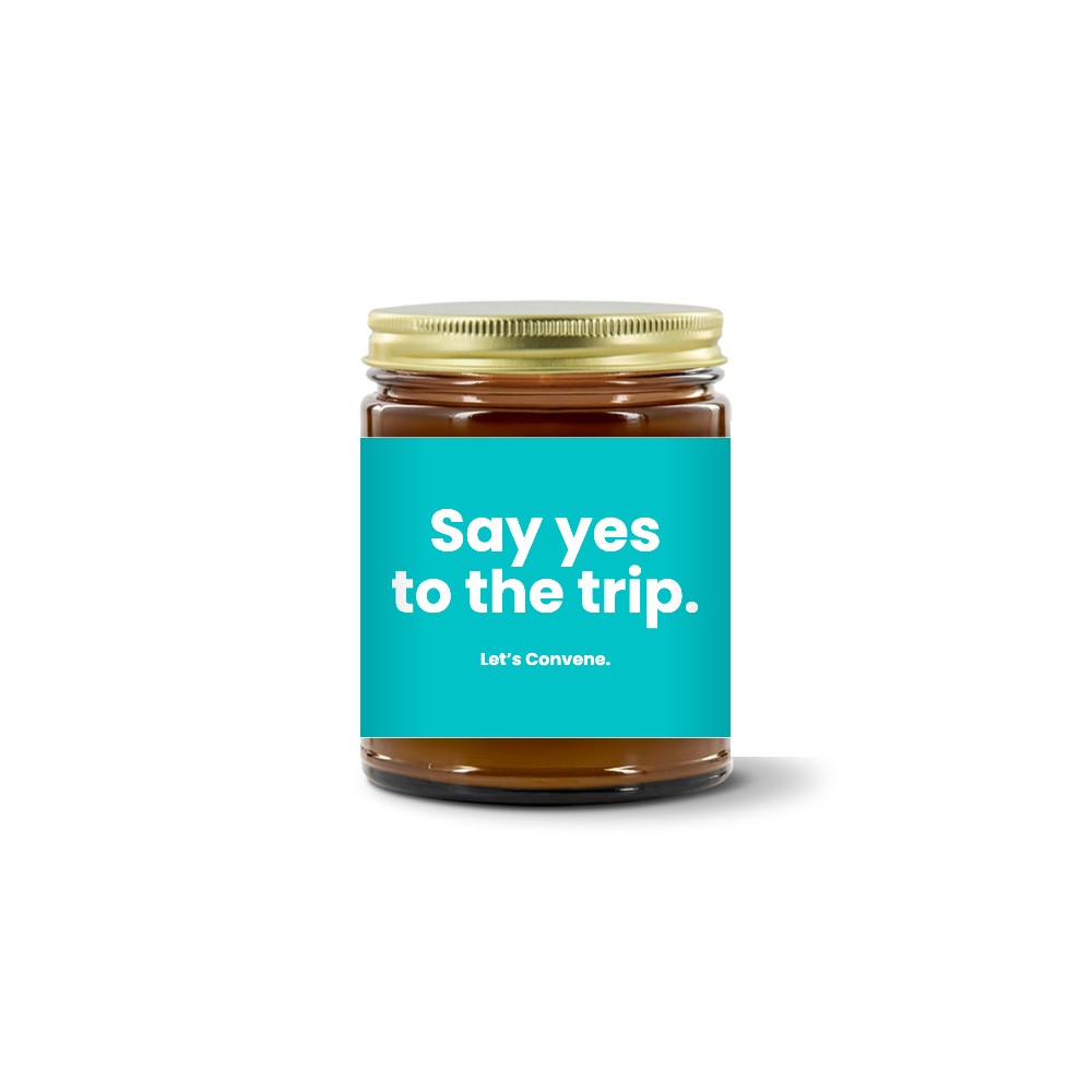 Turquoise Pursuits — Say Yes To The Trip · Turquoise · Soy Candle (9 oz)