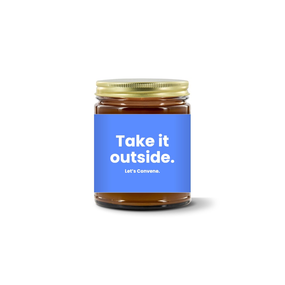 Turquoise Pursuits — Take It Outside · Cornflower · Soy Candle (9 oz)