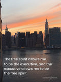 Rising Verse — Free Spirit · Gallery Canvas