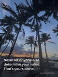 Rising Verse — Determine Your Value · Gallery Canvas