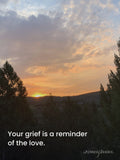 Rising Verse — A Reminder Of The Love · Framed Fine-Art Print