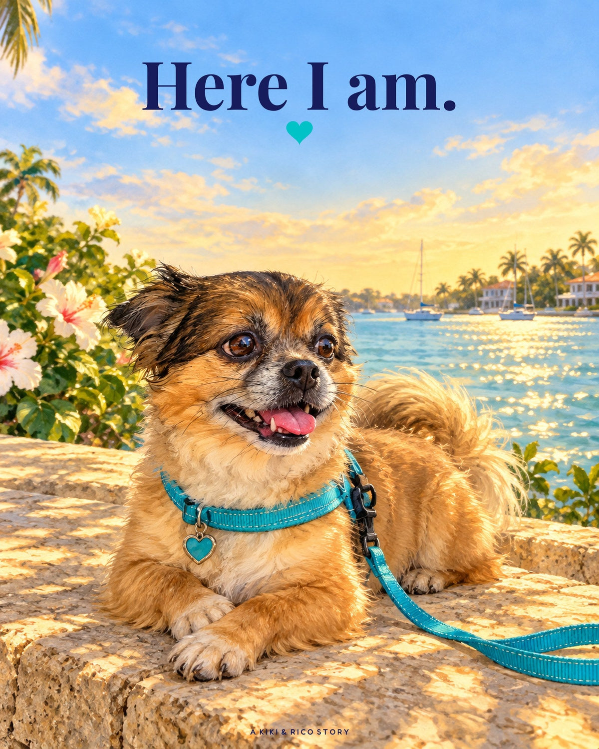 Here I am. — Rico printable wall art · A Kiki & Rico Story