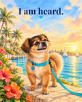 I am heard. · Rico Metal Sign · A Kiki & Rico Story