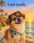 I am ready. · Rico Metal Sign · A Kiki & Rico Story