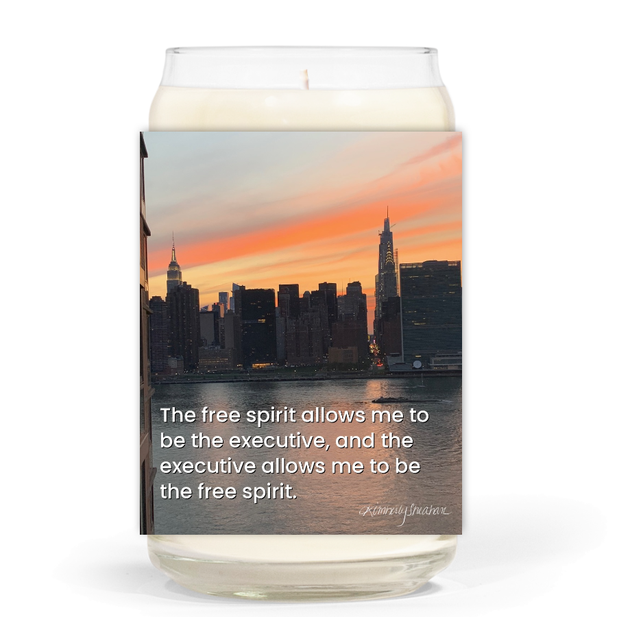 Rising Verse — Free Spirit Executive · Soy Candle