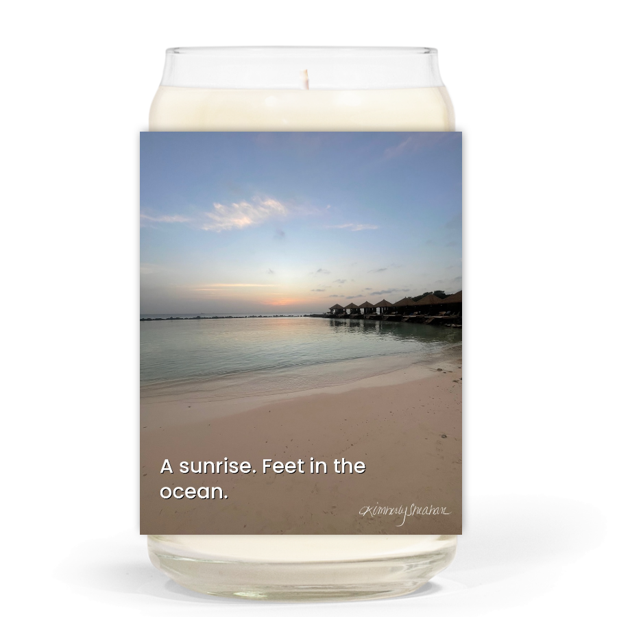 Rising Verse — Feet in the Ocean · Soy Candle