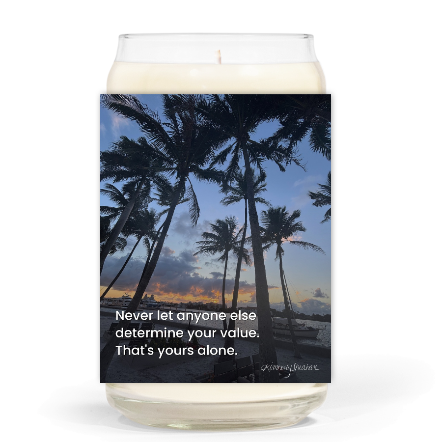 Rising Verse — Determine Your Value · Soy Candle