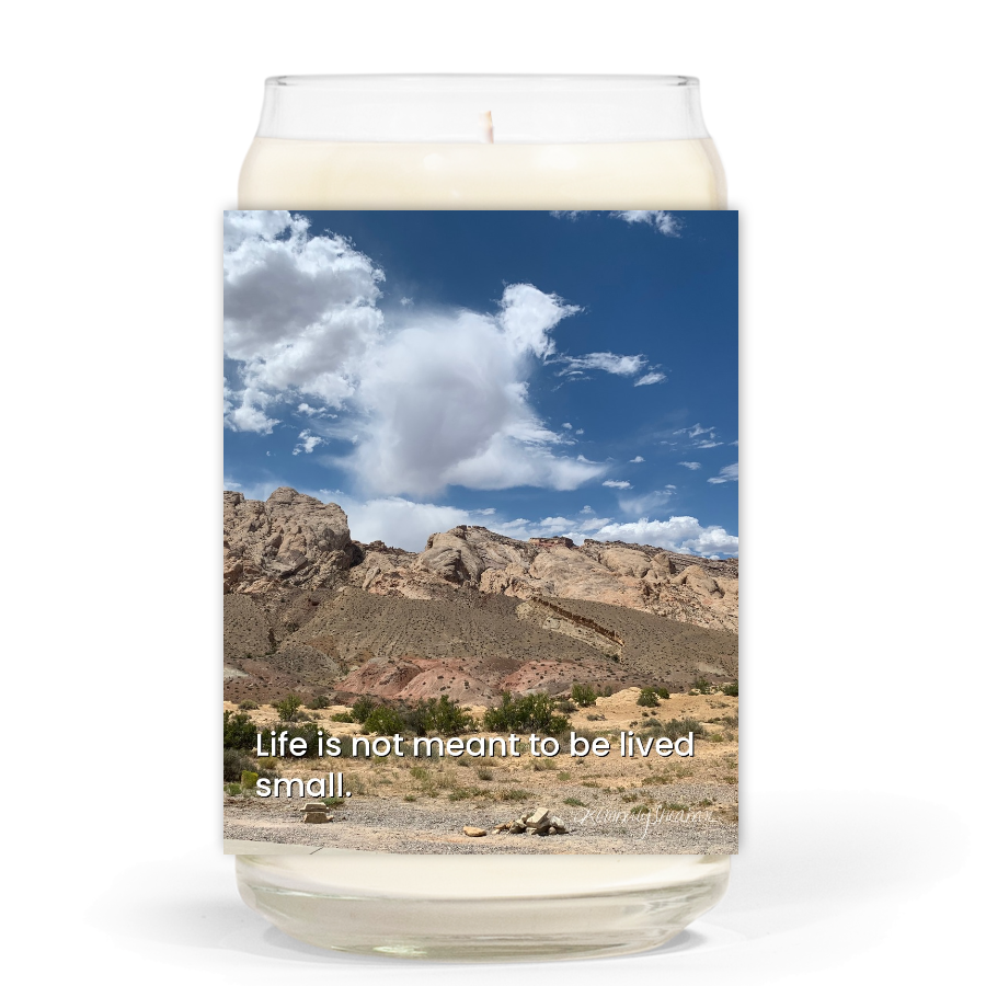 Rising Verse — Never Lived Small · Soy Candle