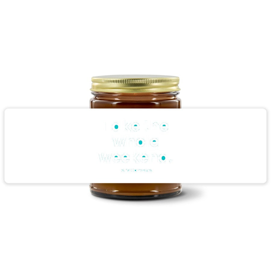 Turquoise Pursuits — Take The Whole Weekend · Turquoise · Soy Candle (9 oz)