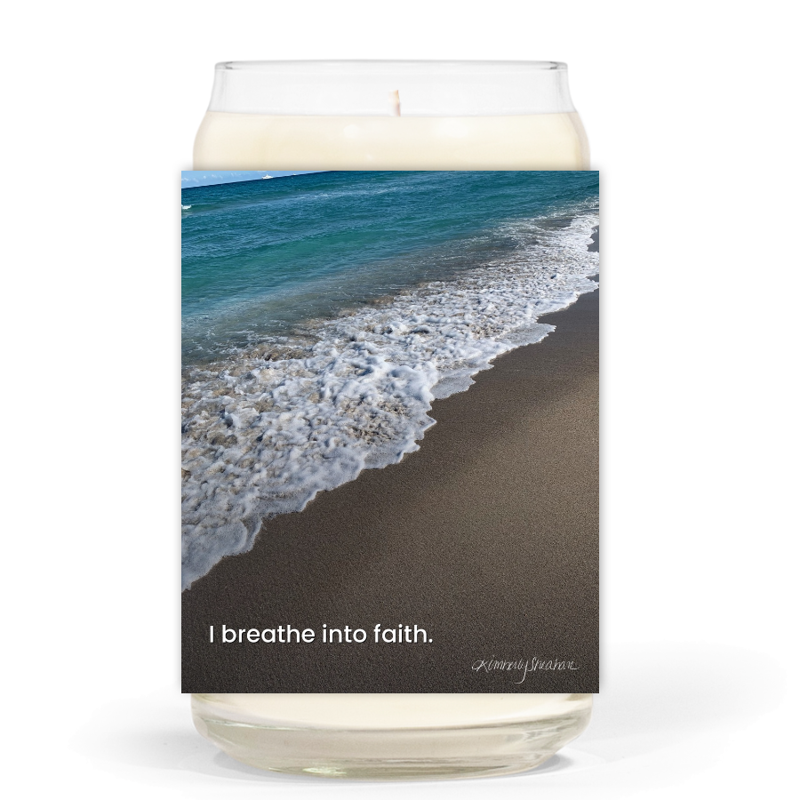 Rising Verse — Breathe Into Faith · Soy Candle